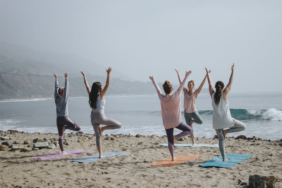 A quiet, light-filled room set for a breathwork circle